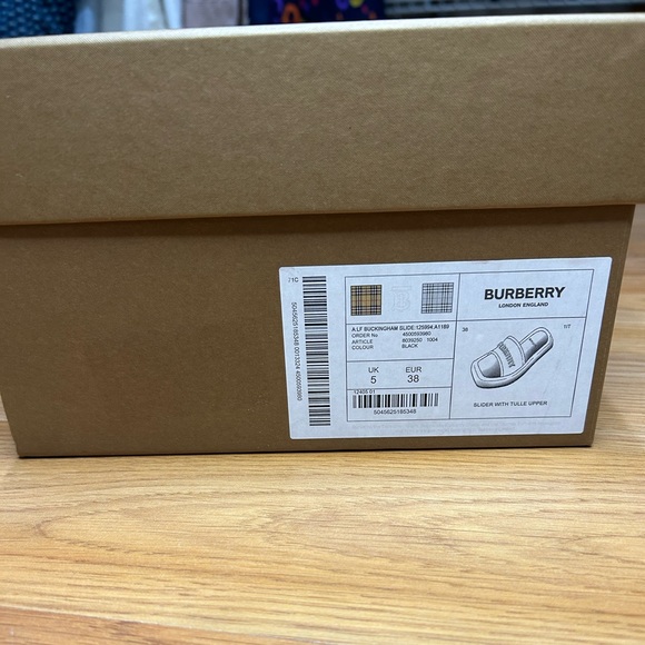 Burberry black slides - Picture 3 of 6